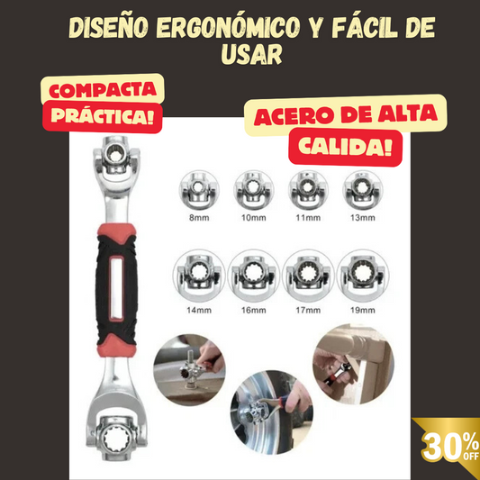 Llave Multiusos 48 En 1 Portatil